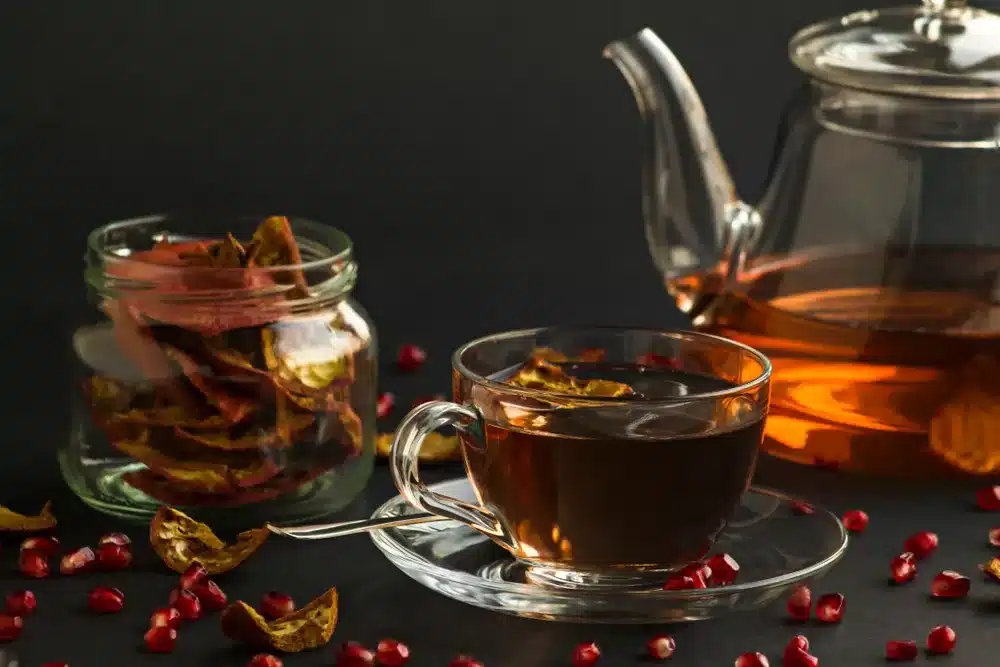 Cup of herbal tea