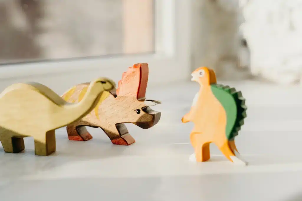 Wooden animal toys